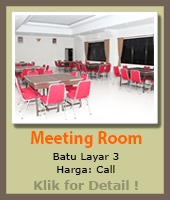 Hotel di Pangandaran dengan fasilitas Meeting room yang nyaman untuk berbagai acara